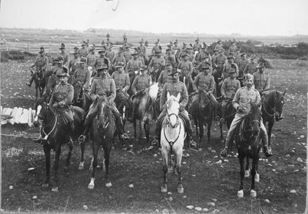 A unit of Mounted Rifles