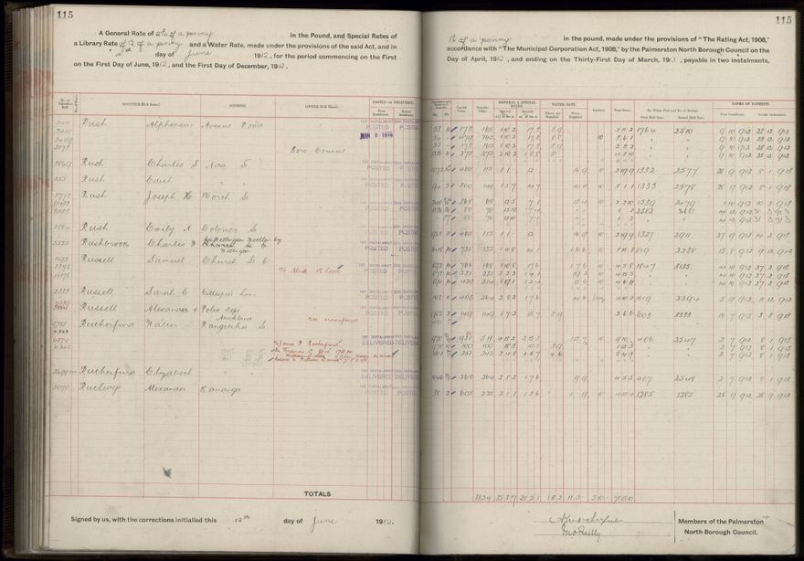 Rate book, 1912-1913 - 2021Pa_PNC2-23-2-V20_034001-0118
