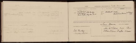 Marriage register 1870 - 1880