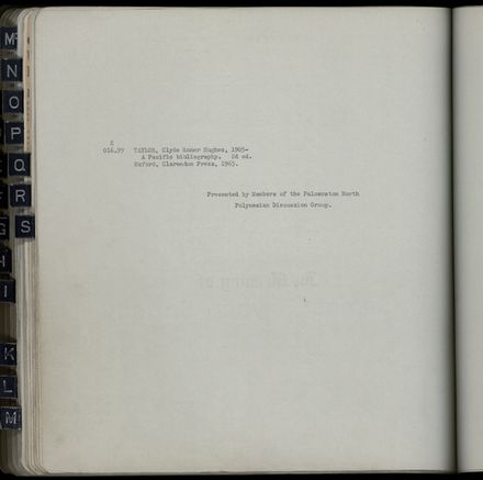 Memorial Book Register