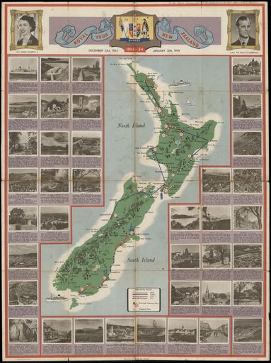 Royal Tour of New Zealand, 1953-1954