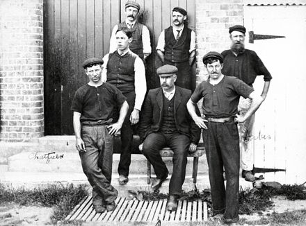 Longburn Freezing Works staff