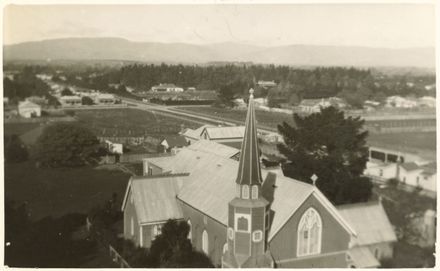 View of Second All Saints Church and beyond