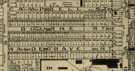 Bourke Street, Name and History
