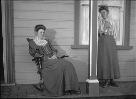 Two Women Sitting on a Porch - Resource cover image