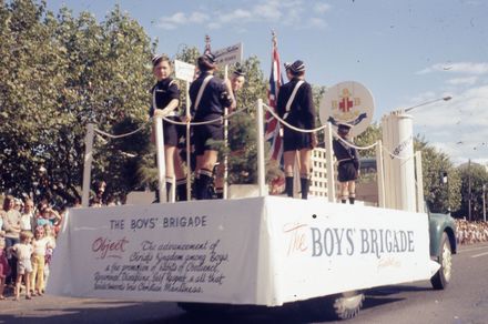 Centennial Parade - Boys' Brigade float