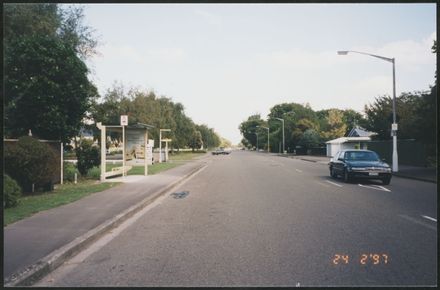 Bus stop on Park Road