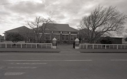 Central Normal Primary School Reunion - School frontage in 1973