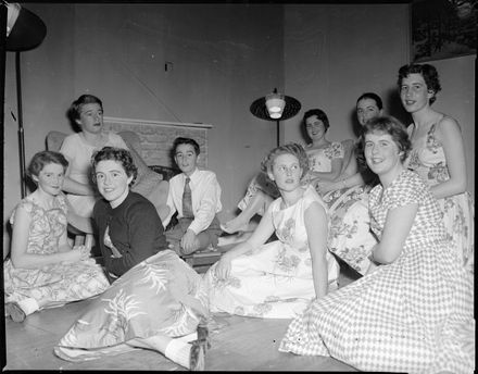 "Unknown Group of Young People"