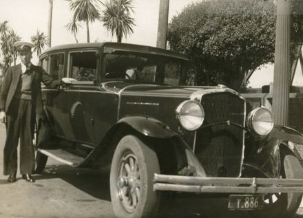 Lord Bledisloe's Official Car and Chauffer