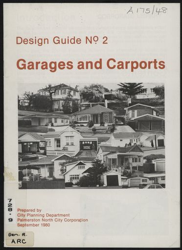 Garages and Carports - Design Guide No. 2 1