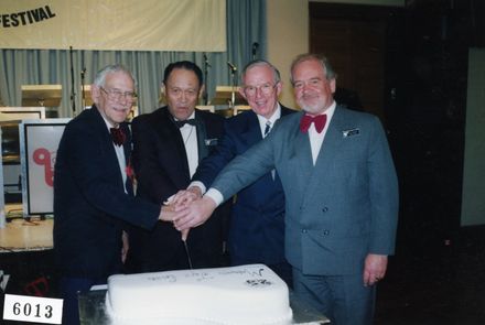 Cake Cutting at 25th Manawatu Jazz Festival