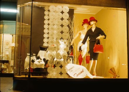 Milne and Choyce window display for Gossard underwear