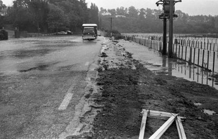 Flooding on State Highway 57