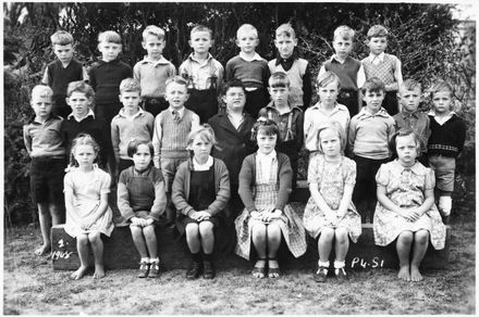 Ashhurst School, Class and Sports Team Photographs, 1948