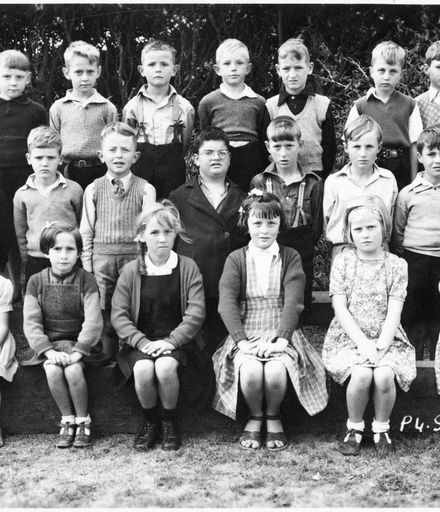 Ashhurst School, Class and Sports Team Photographs, 1948