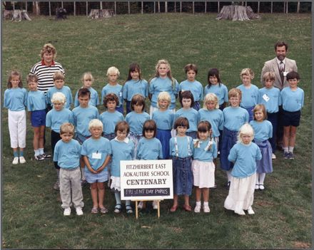 Fitzherbert East / Aokautere School Centenary - Present day pupils