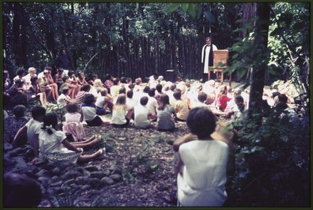 Girls camp at Pohangina