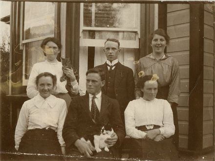 William and Jane Chapman’s children (+ guest)