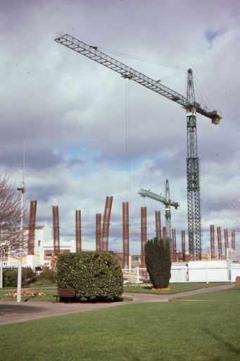 Construction Site of the new Palmerston North City Council Office Block