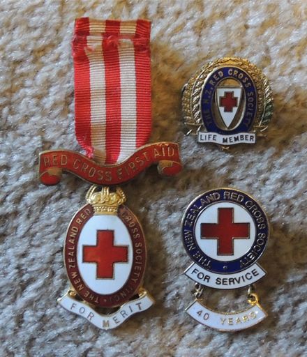 Red Cross Medals.