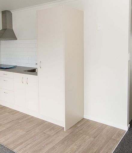 Kitchen at new Papaiōea Place social housing