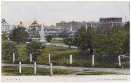 Colour Postcard of The Square