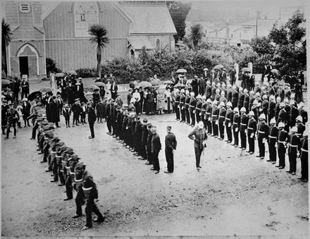 Manawatu Mounted Rifles parade