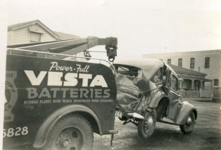 Damaged car being towed - Resource cover image