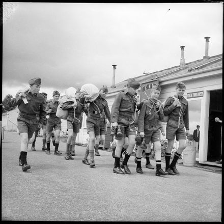 "Army Cadets' Camp at Linton"