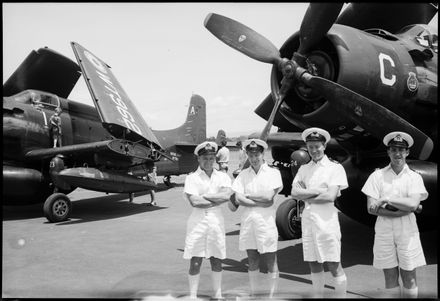 "Naval Aircraft From HMS Albion at Tauranga"