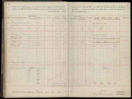 Palmerston North Rate Book, 1893 - 1896, 38