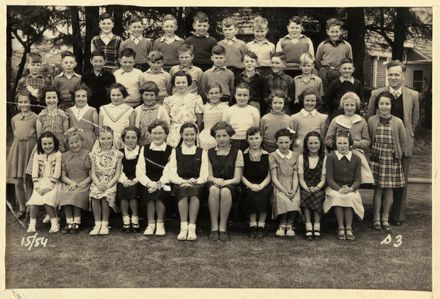 Terrace End School - Standard 3, 1954