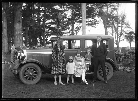 Unidentified family group