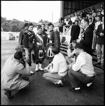 "City Princess Poses for Canadian Sailors." - Resource cover image