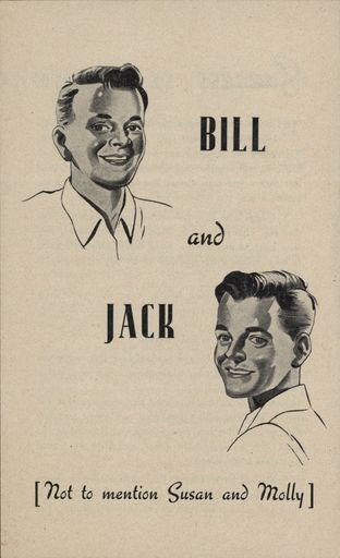 Bill and Jack (Not to mention Susan and Molly)