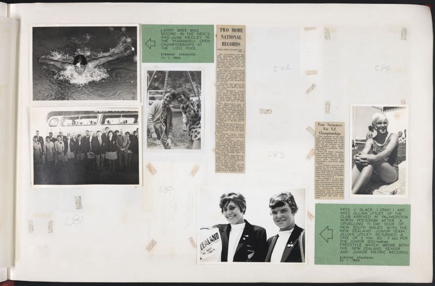 PN Amateur Swimming Club archive book
