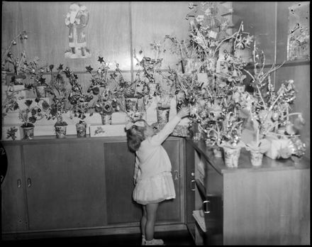 "In the Christmas Corner" Decorations Made by Students for Gala Day