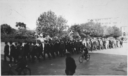 Wellington Regiment Annual Reunion Church Parade, The Square
