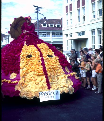 Newbury Country Women's Institute Float - 1971 Centennial Parade