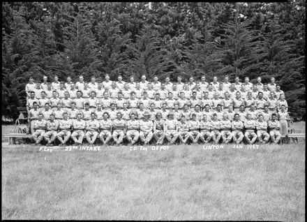 F Company, 23rd Intake, Central District Training Depot, Linton - Resource cover image