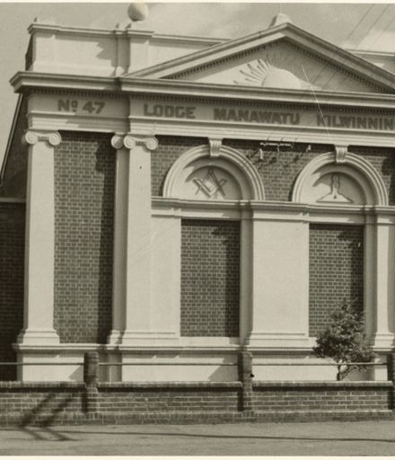 Manawatū Kilwinning Lodge No. 47, Church Street