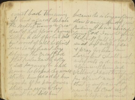 Shipboard diary p22