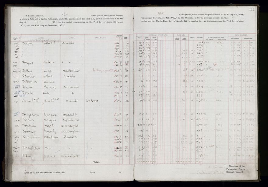 Rate book, 1905-1906 - 2021Pa_PNCC2-23-2-V13_033998-0114