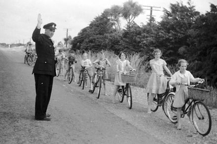Cycle training at Carnarvon School