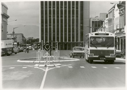Intersection of George Street and Cuba Street