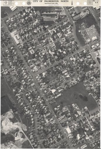 Aerial Map, 1986 - 8-9