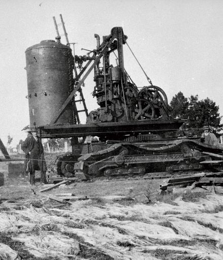 Creation of Stopbank - Assembly of Steam Shovel