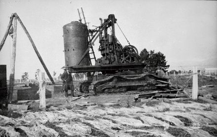 Creation of Stopbank - Assembly of Steam Shovel