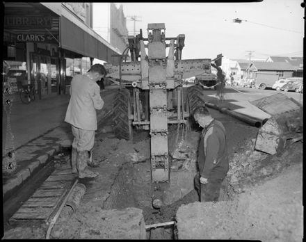 "Progress on New Gas Main to West End Customers"
